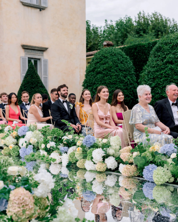 Behind the Design: How Celebrity Florist Larry Walshe Created Becca Bloom’s Viral Lake Como Wedding