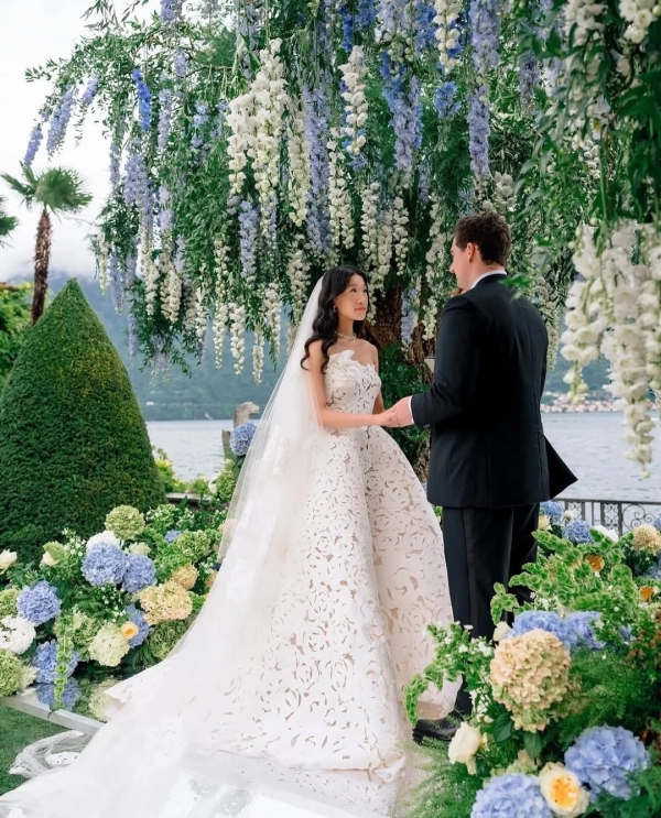 Inside the Details of Becca Bloom's Lake Como Wedding Weekend