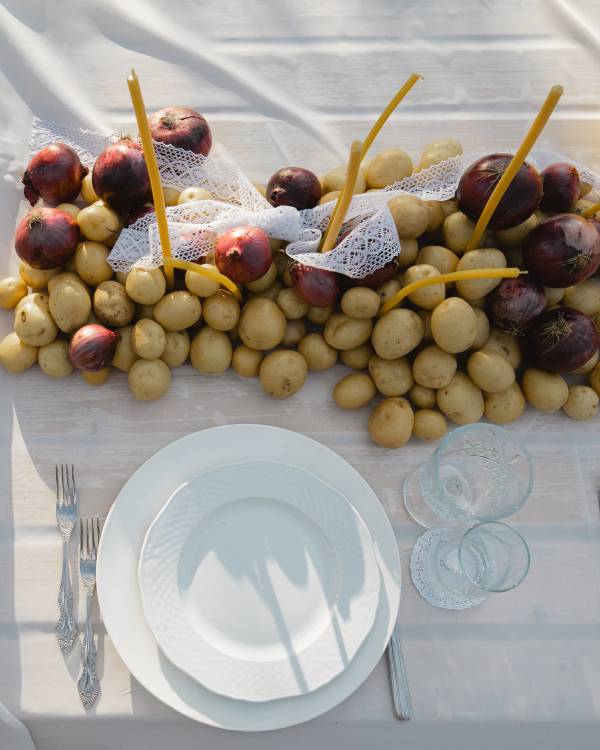 A Folkloric Countryside Wedding with Every Detail Handcrafted By Family & Friends