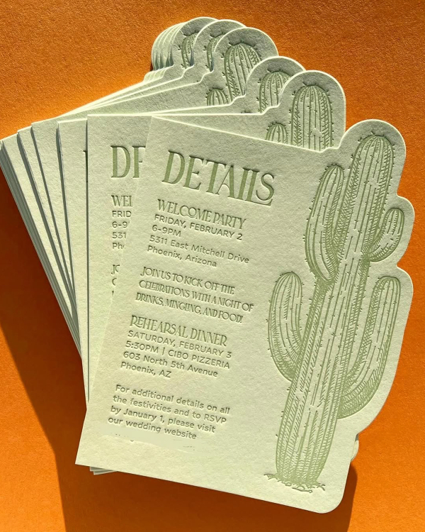 40 Bold and Creative Die-Cut Stationery Ideas