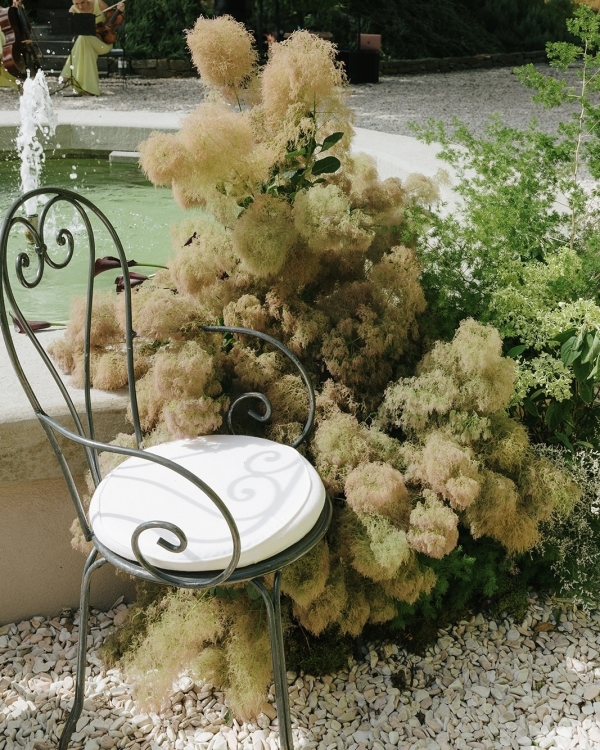 A Bold Destination Wedding in Umbria with Chartreuse Drapery & a Surprise Movie Moment