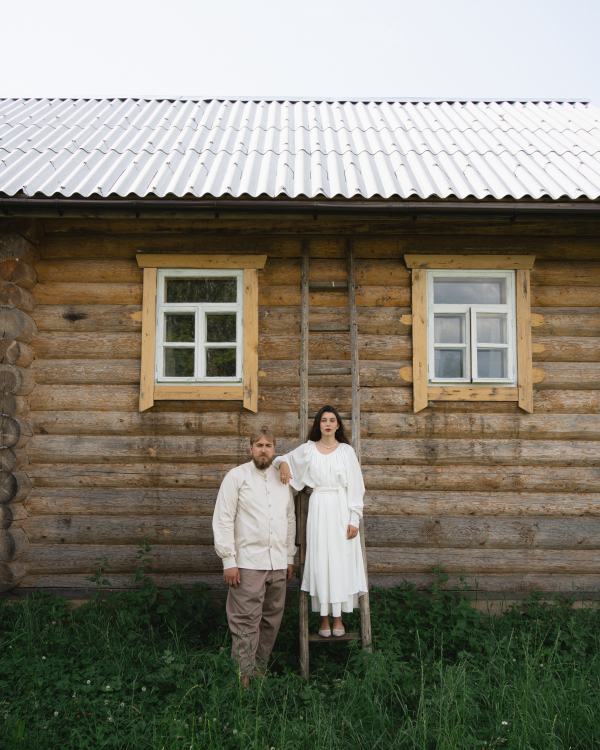 A Folkloric Countryside Wedding with Every Detail Handcrafted By Family & Friends