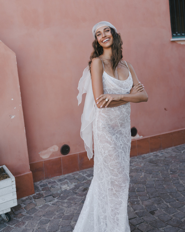 Inside Model Dominique Elissa’s Bridal Wardrobe: Style, Stories & Sentiment