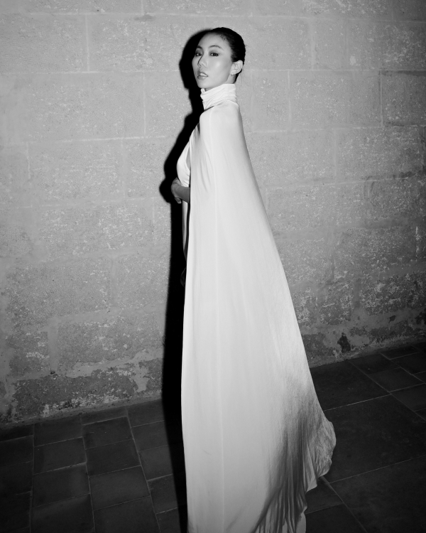 Influencer Xiayan Guo's Cinematic Abbey Wedding in Southern France