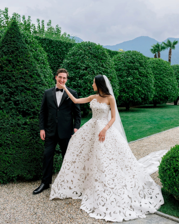 Behind the Design: How Celebrity Florist Larry Walshe Created Becca Bloom’s Viral Lake Como Wedding