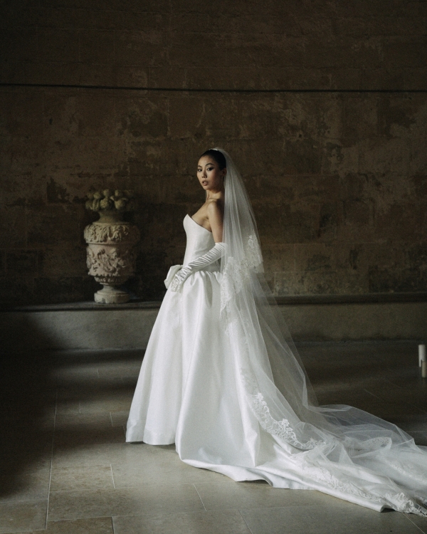 Influencer Xiayan Guo's Cinematic Abbey Wedding in Southern France