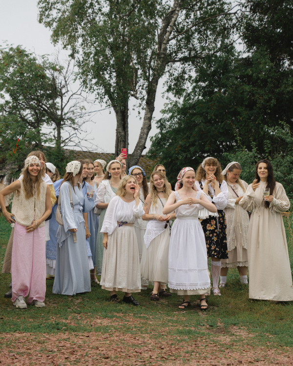 A Folkloric Countryside Wedding with Every Detail Handcrafted By Family & Friends