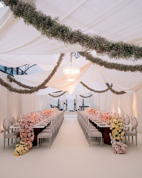 Behind the Design: How Celebrity Florist Larry Walshe Created Becca Bloom’s Viral Lake Como Wedding