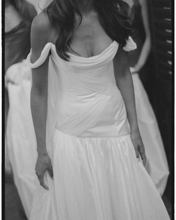 Inside Model Dominique Elissa’s Bridal Wardrobe: Style, Stories & Sentiment