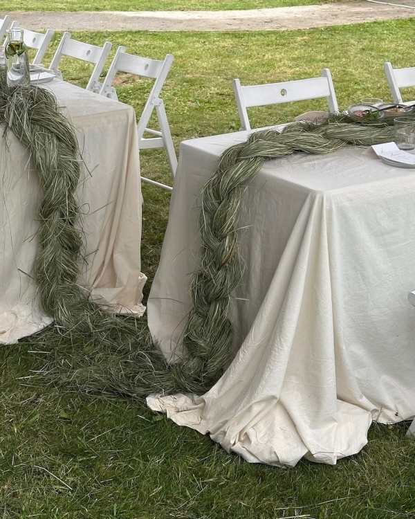 Trend: Woven Grass Arrangements